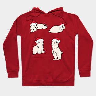 Fun Bun: Cream Santa Lop Hoodie